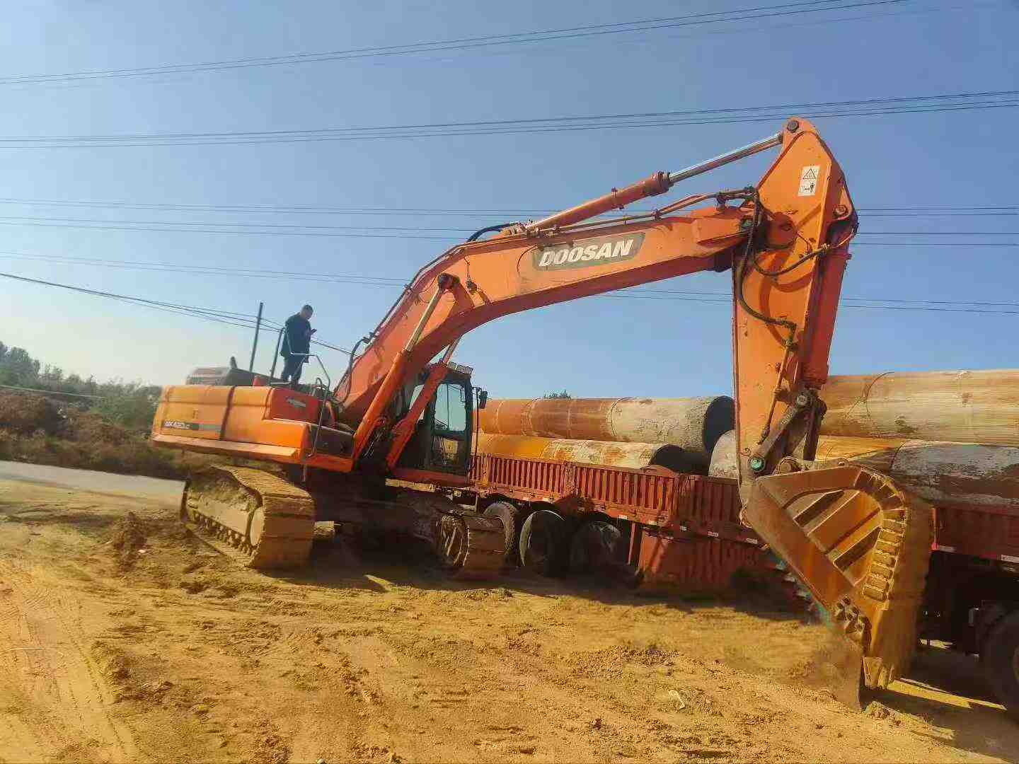 Used Doosan DX80 Excavator 2014 Model