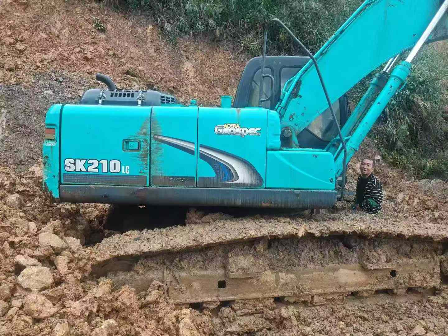 Used Kobelco SK210 Excavator 2016 Model