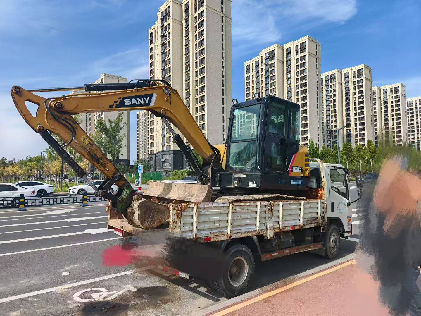 Used Sany SY55 Excavator 2020 Model