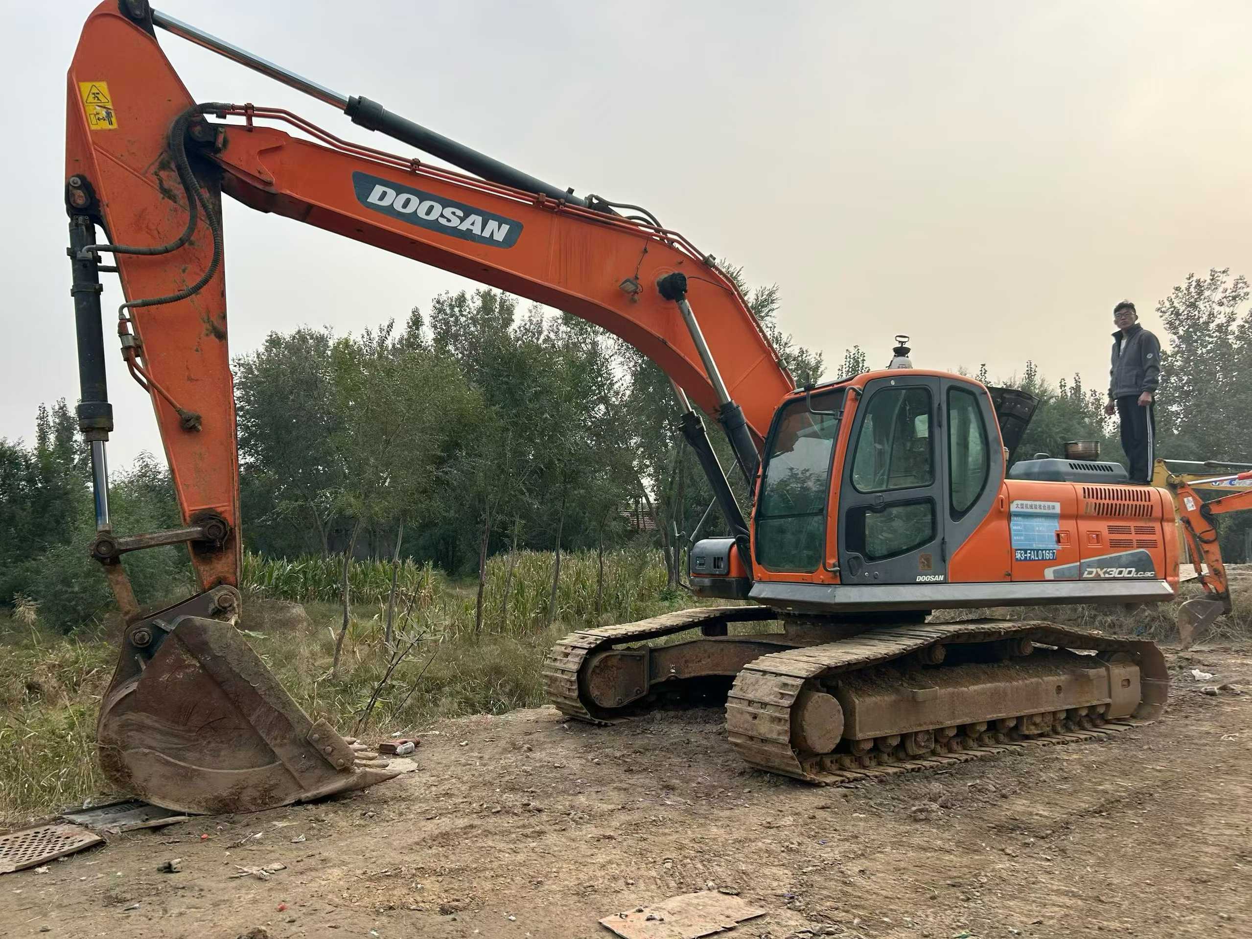Used Doosan DX60 Excavator 2018 Model