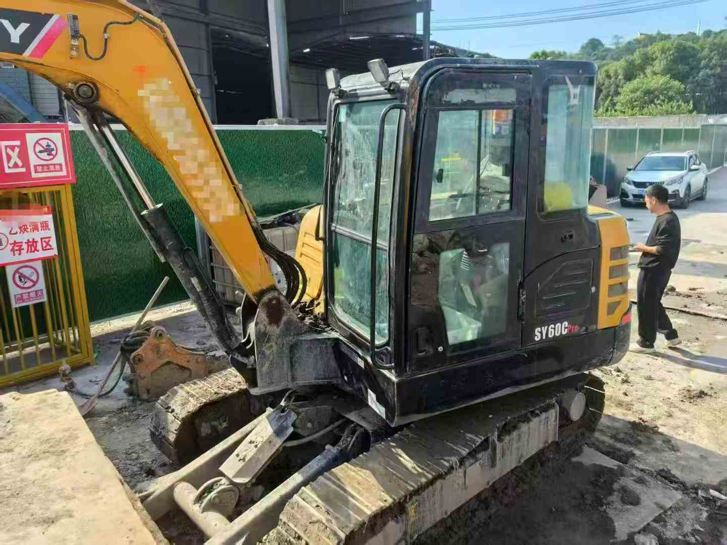 Used Sany SY55 Excavator 2022 Model