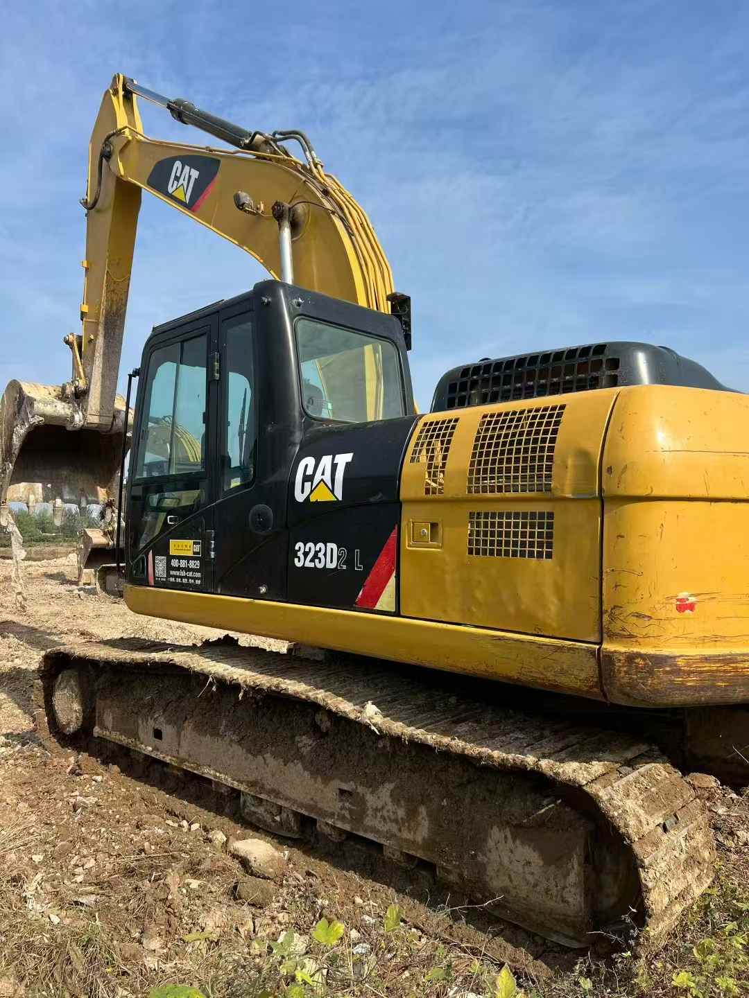 Used Caterpillar 323D2L Excavator 2017 Model