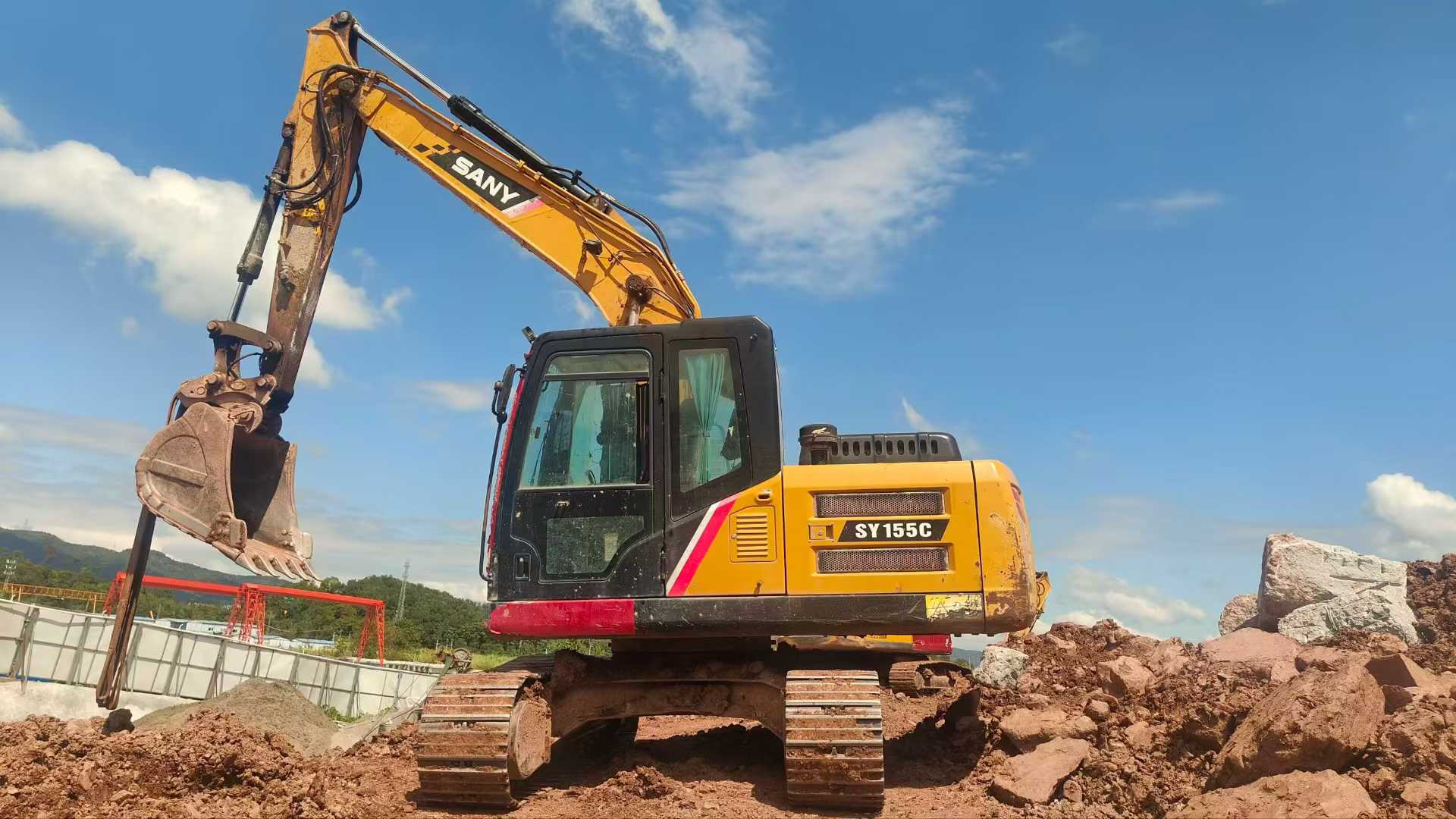 Used Sany SY135 Excavator 2021 Model