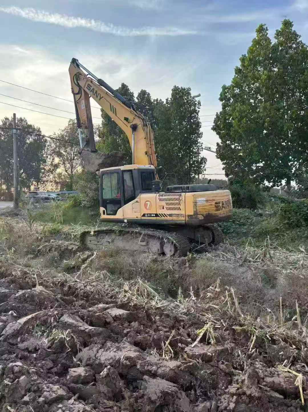 Used Sany SY215C-9 Excavator 2013 Model
