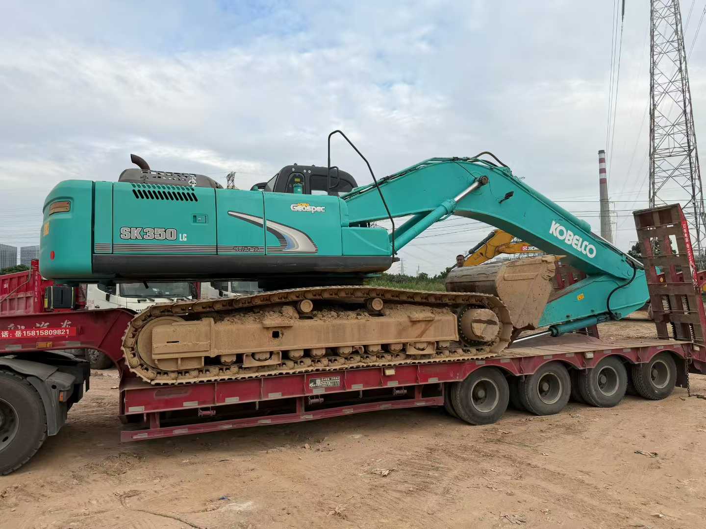 Used Kobelco SK350LC8 Excavator 2016 Model / 2