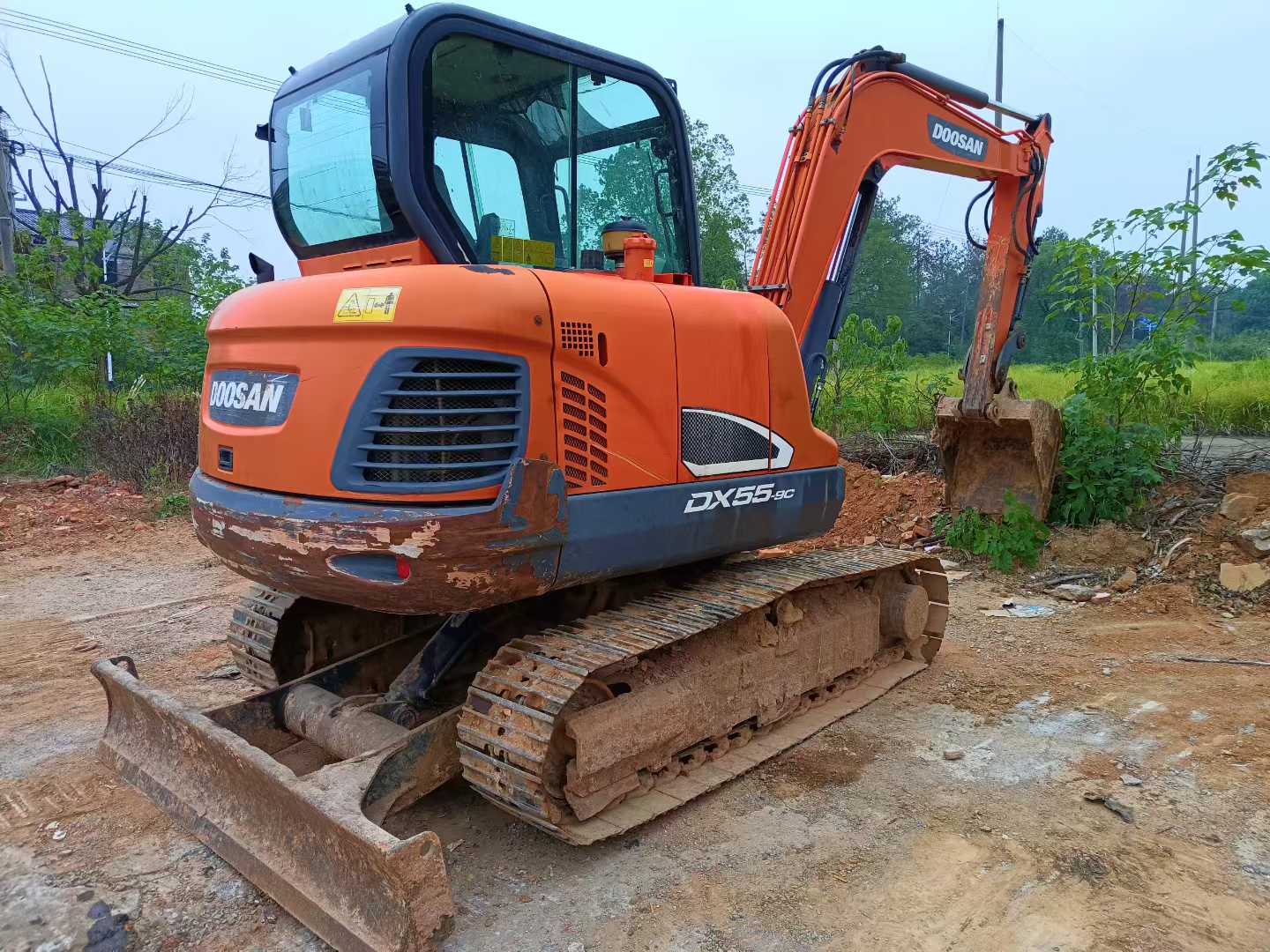 Used Doosan DH55 Excavator 2018 Model / 3
