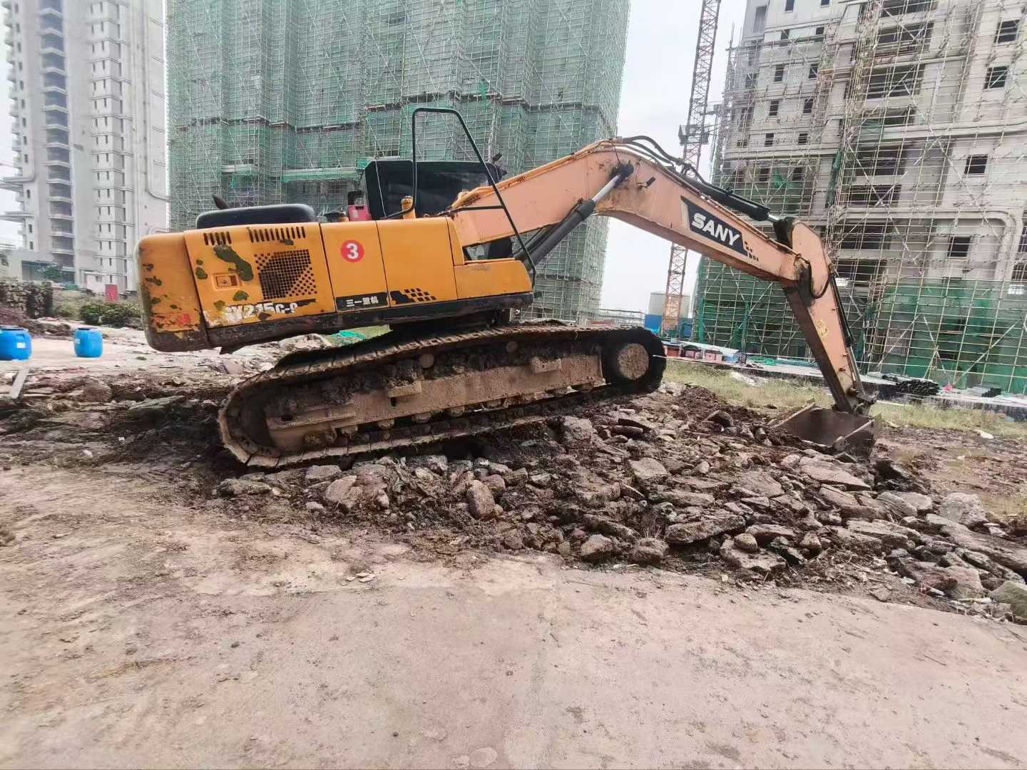 Used Sany SY215ACE Excavator 2013 Model