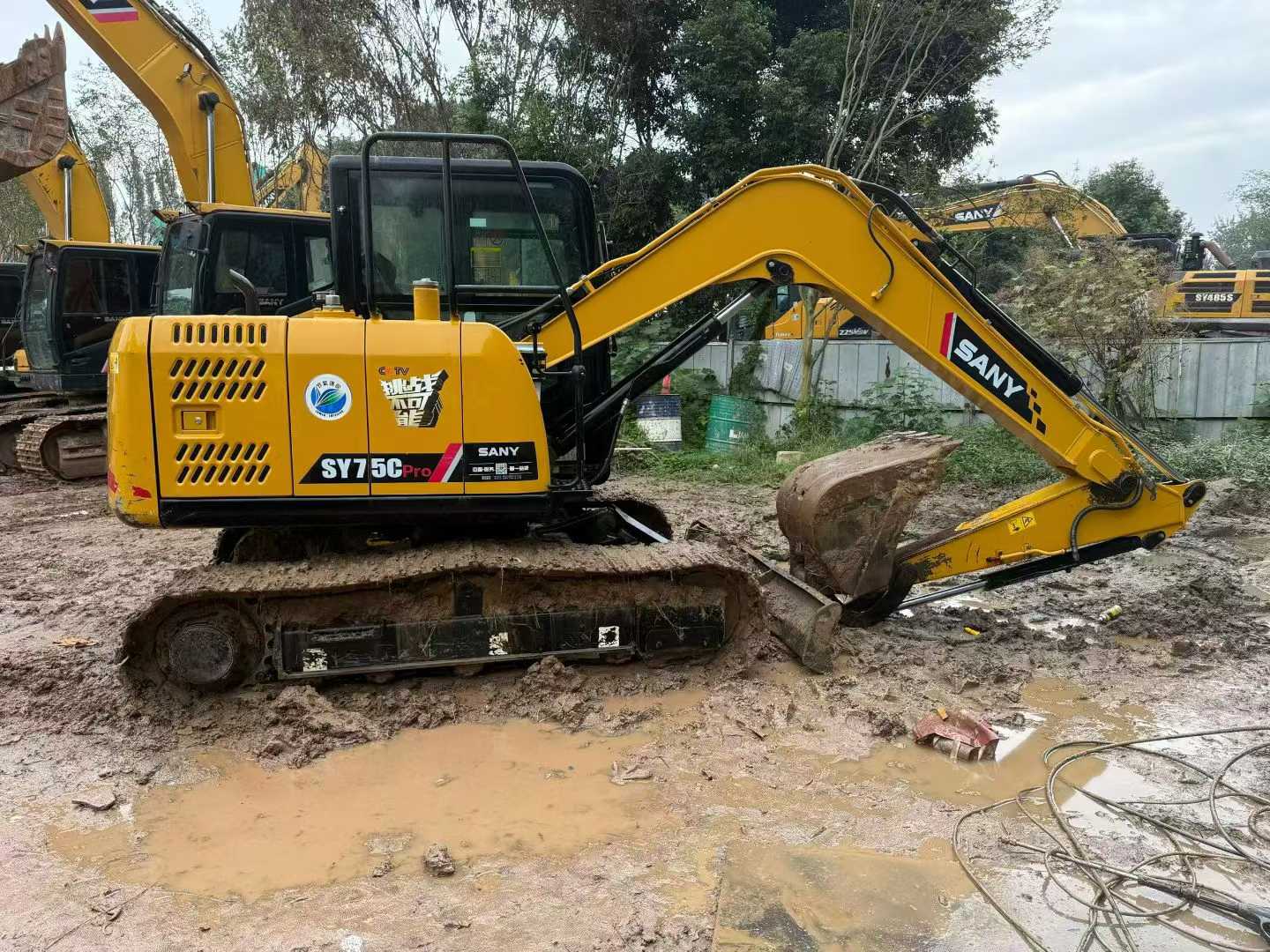 Used Sany SY75 Excavator 2022 Model