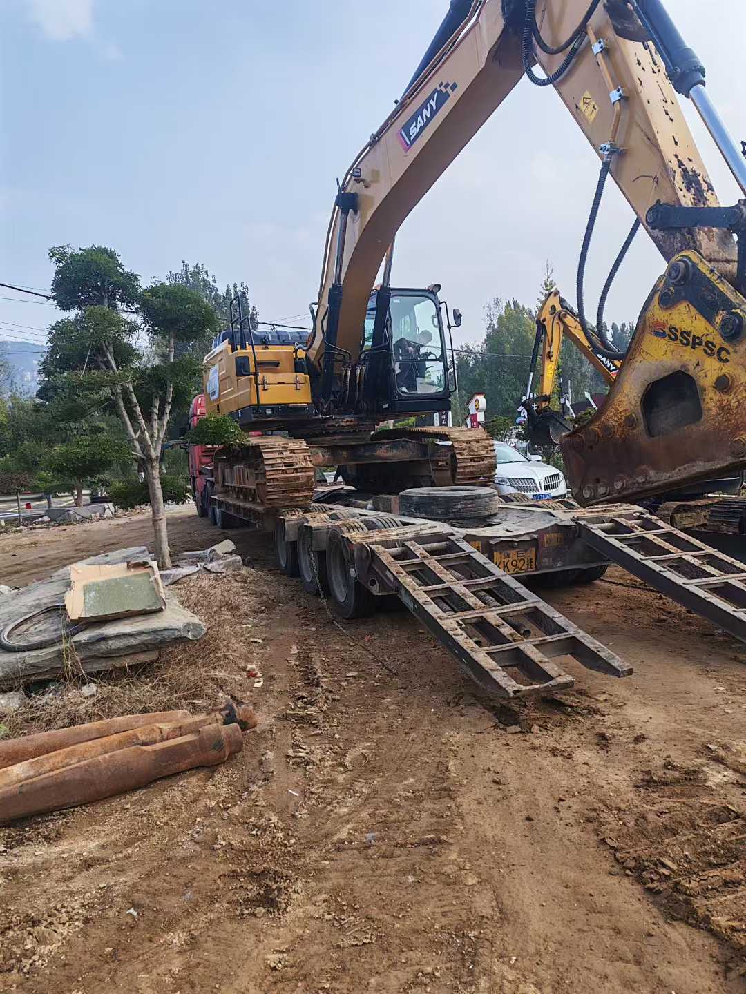 Used Sany SY335H SIC Excavator 2016 Model