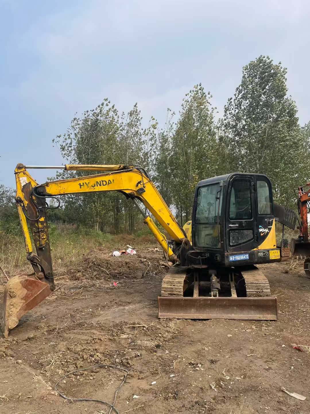 Used Hyundai HX55 Excavator 2016 Model