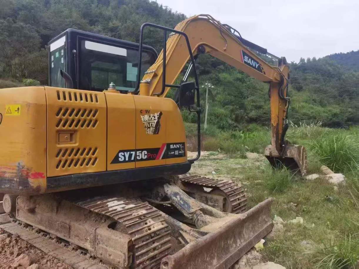 Used Sany SY75 Excavator 2022 Model