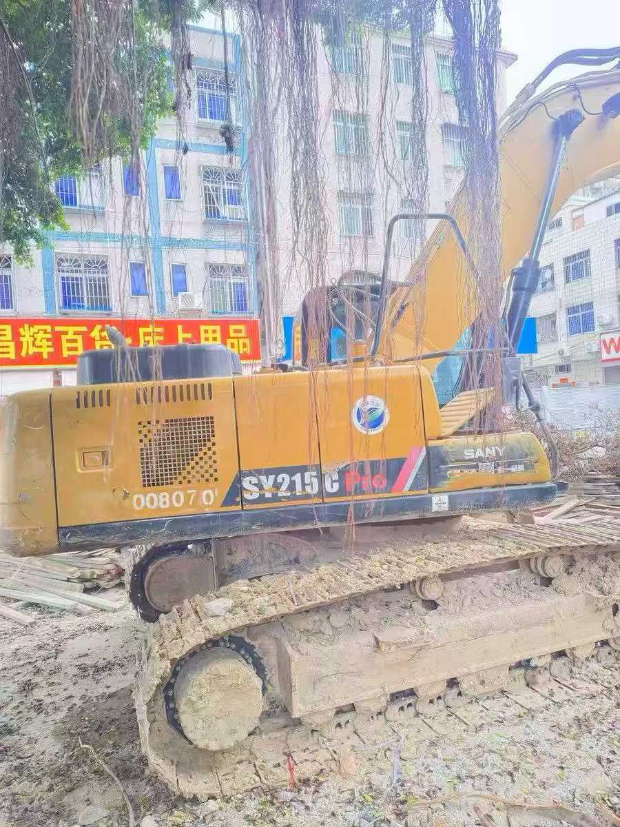 Used Sany SY215W Excavator 2020 Model