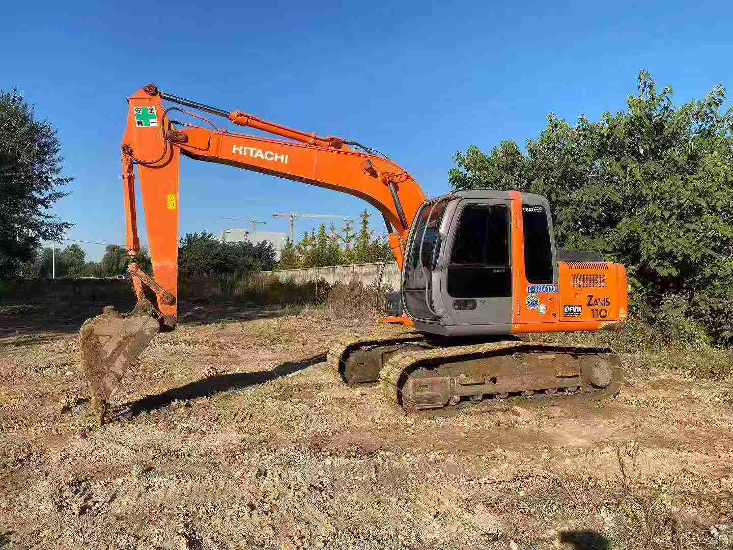 Used Hitachi ZX110 Excavator 2016 Model