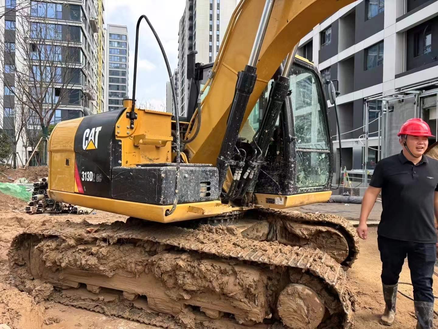 Used Caterpillar 313D2 Excavator 2020 Model / 3