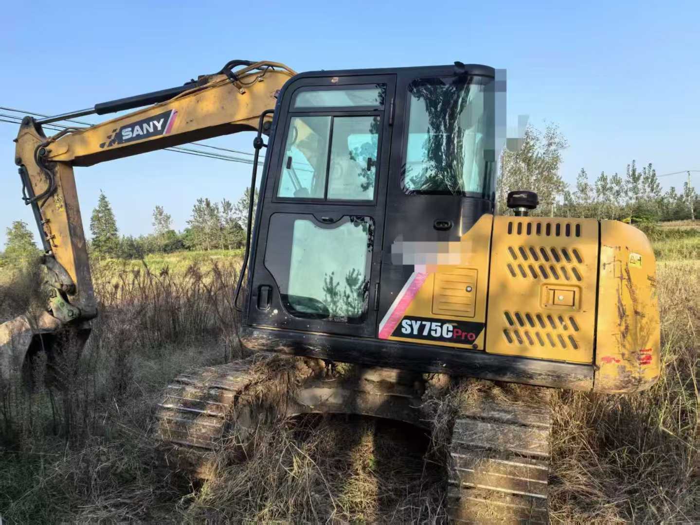 Used Sany SY75 Excavator 2022 Model