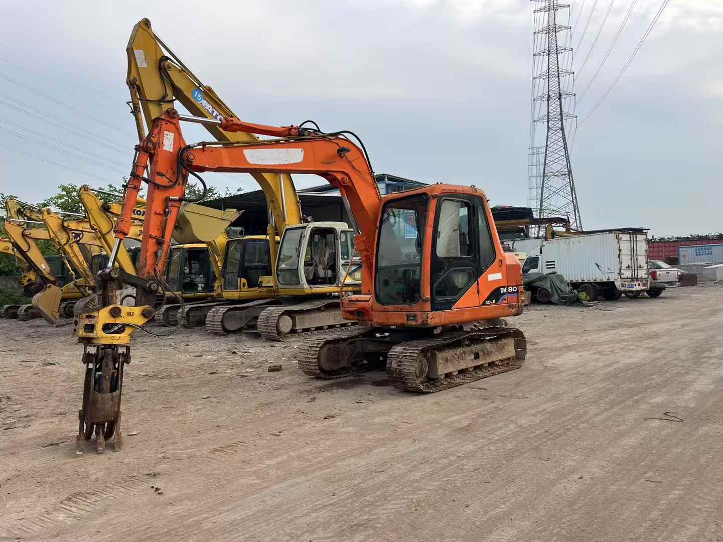 Used Doosan DX80 Excavator 2016 Model / 4