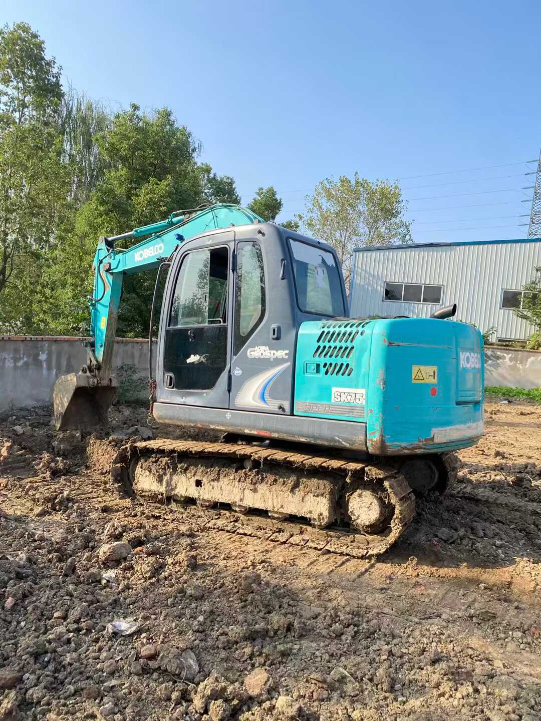 Used Kobelco SK75 Excavator 2014 Model
