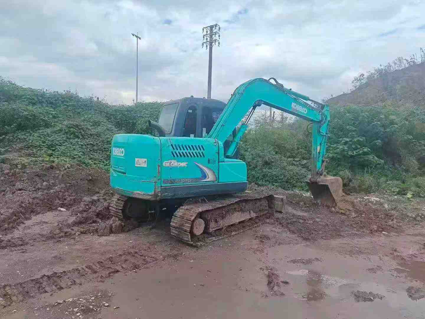 Used Kobelco SK75 Excavator 2016 Model / 6