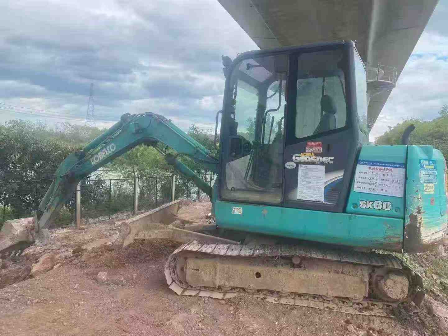 Used Kobelco SK60-8 Excavator 2016 Model / 4
