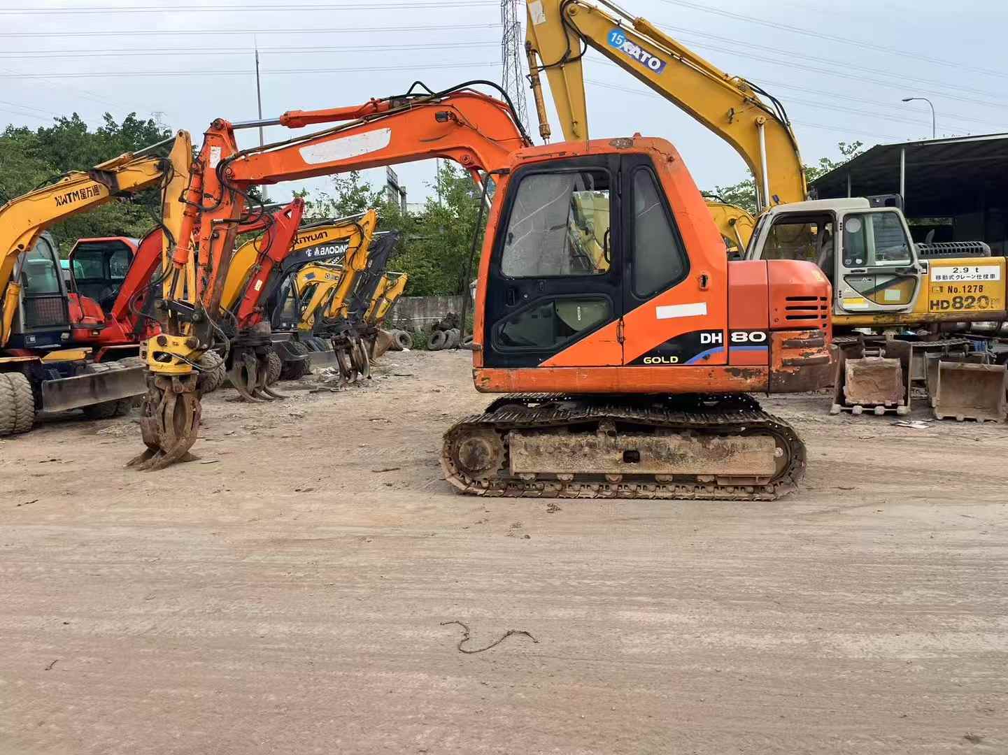 Used Doosan DX80 Excavator 2016 Model / 2