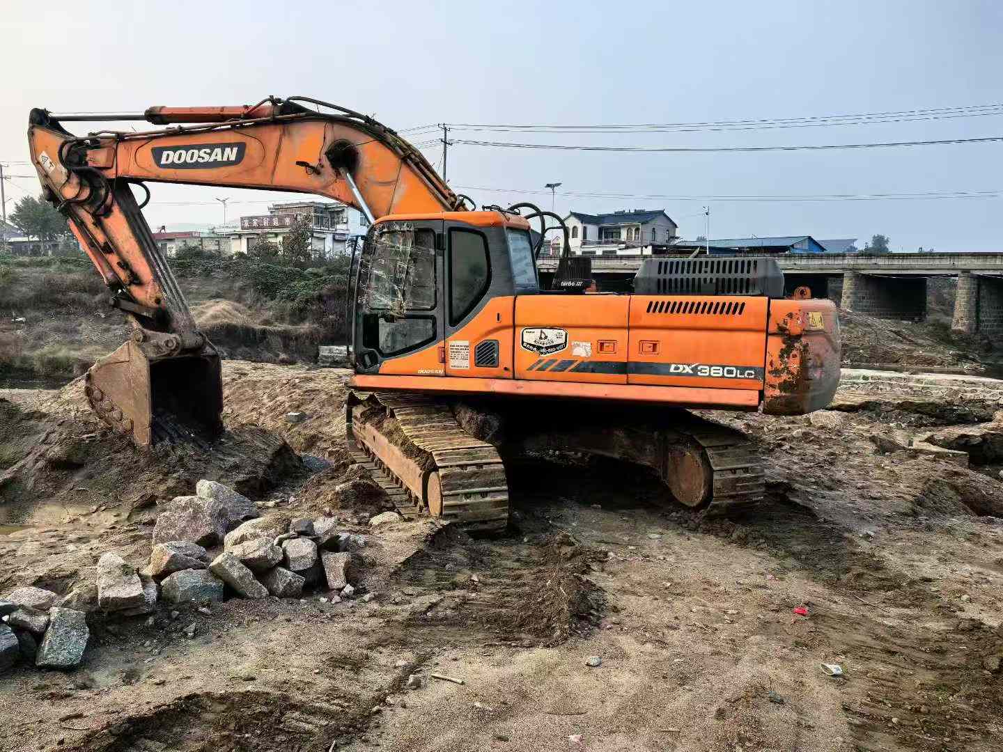 Used Doosan DX80 Excavator 2014 Model