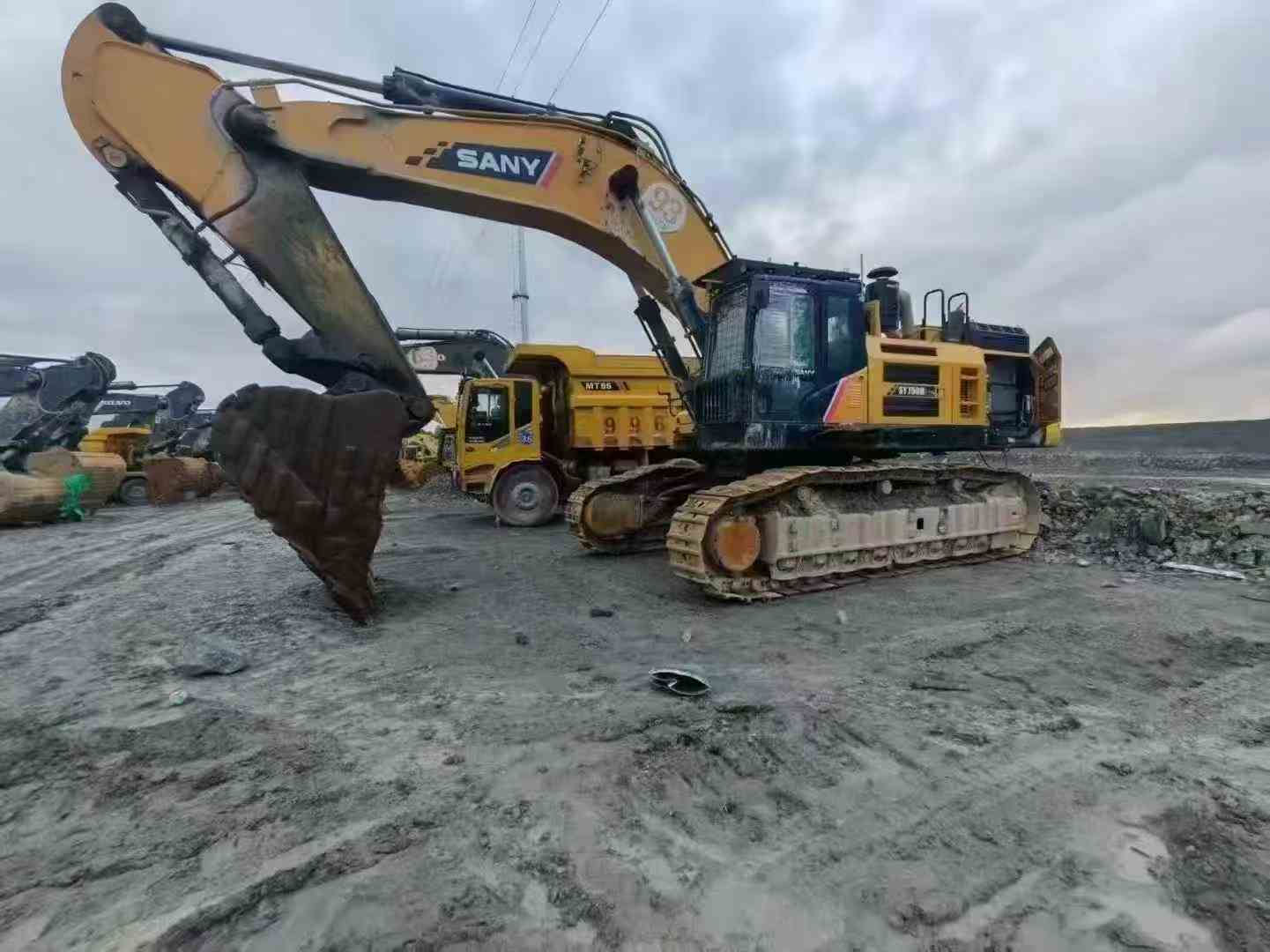 Used Sany SY75 Excavator 2022 Model