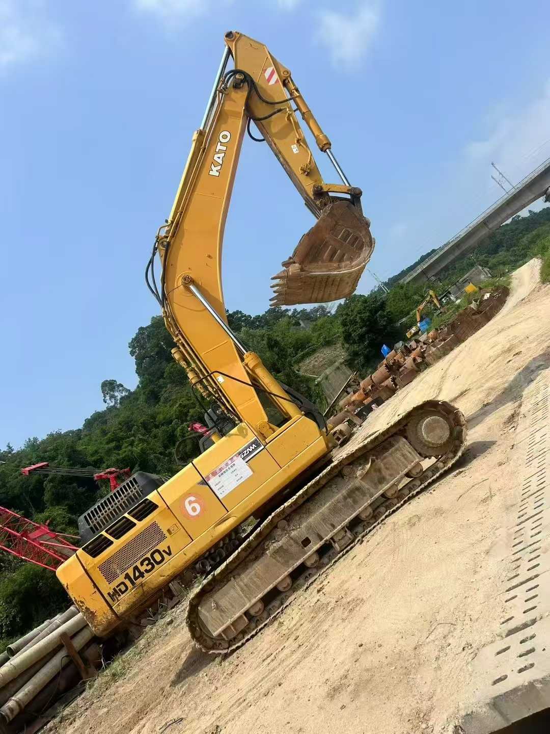 Used Kato HD1430V Excavator 2016 Model
