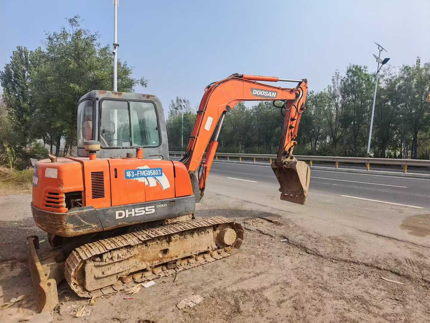 Used Doosan DH55 Excavator 2016 Model