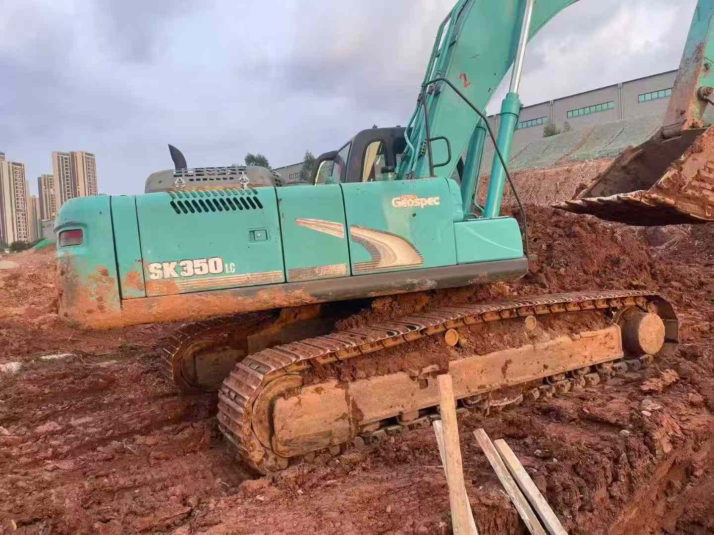 Used Kobelco SK350LC8 Excavator 2014 Model