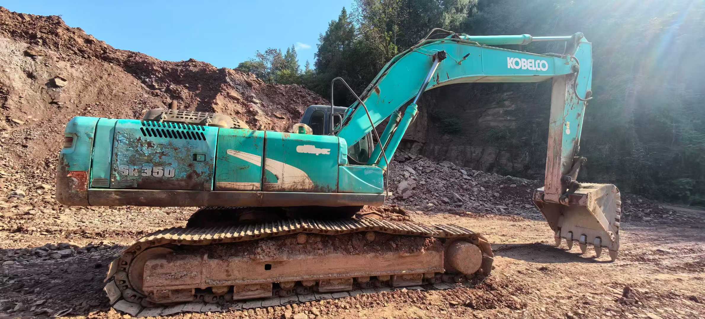 Used Kobelco SK350LC8 Excavator 2011 Model