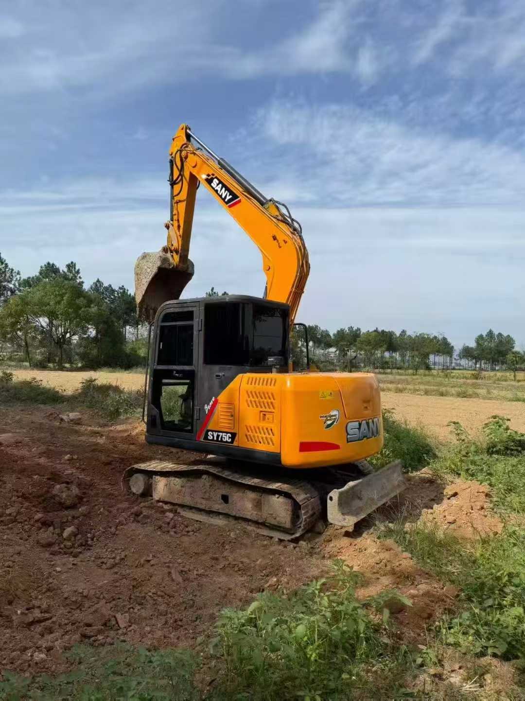 Used Sany SY65W Excavator 2016 Model