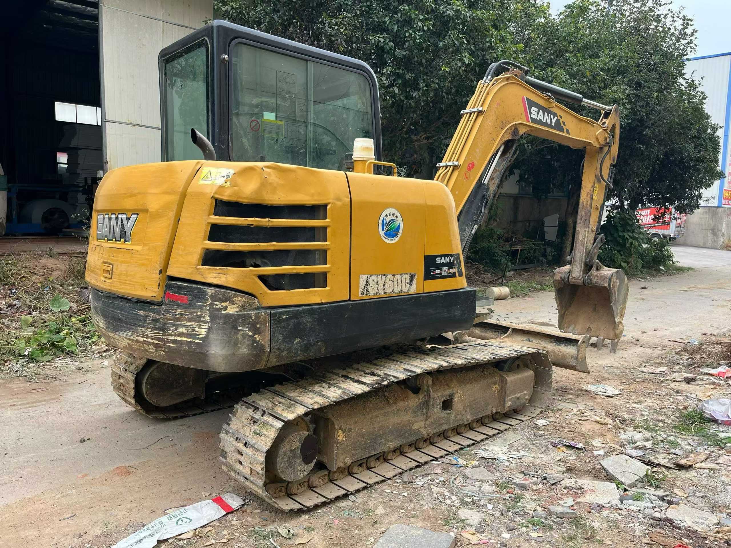 Used Sany SY55 Excavator 2021 Model