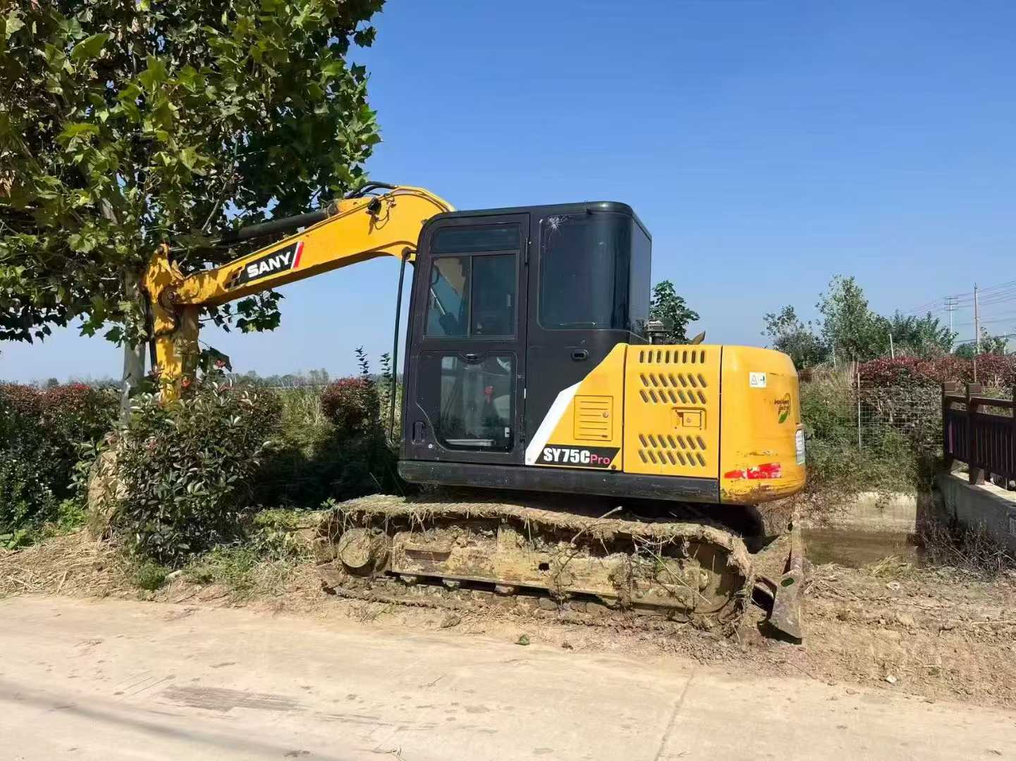 Used Sany SY75 Excavator 2021 Model