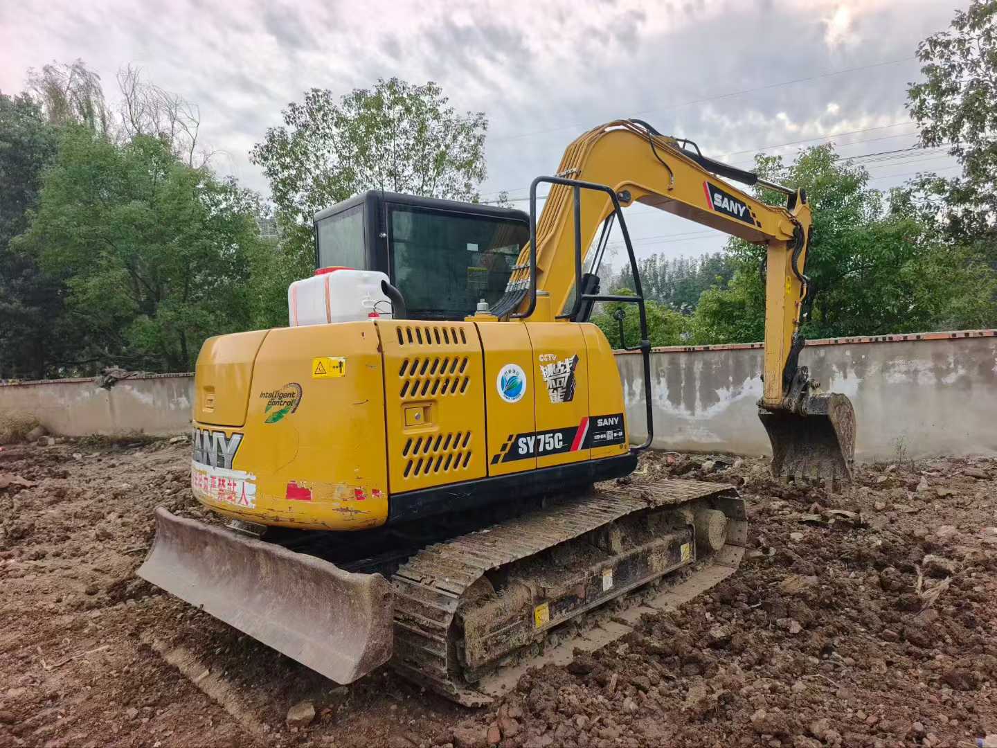 Used Sany SY75 Excavator 2021 Model