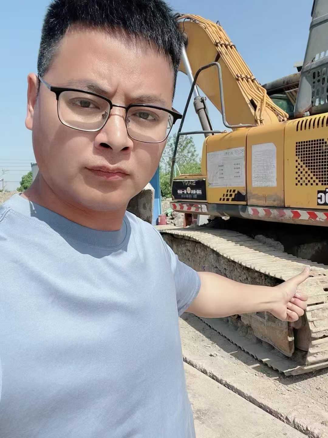 Used Sany SY215W Excavator 2016 Model