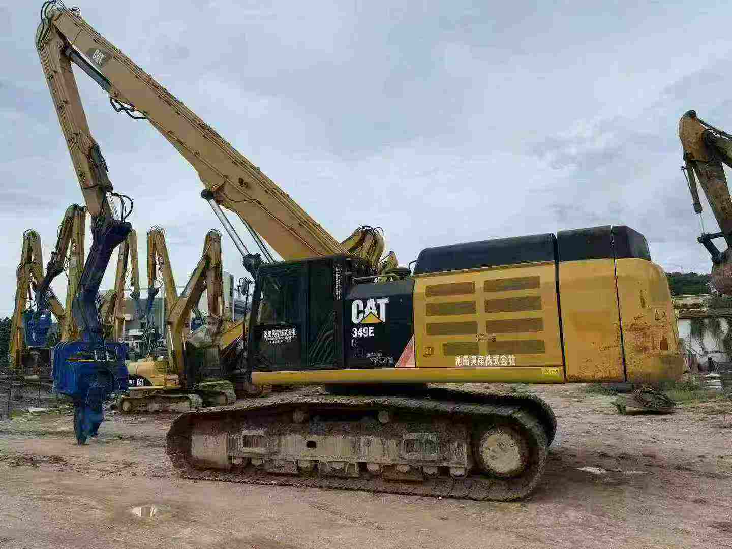 Used Caterpillar 349E Excavator 2016 Model