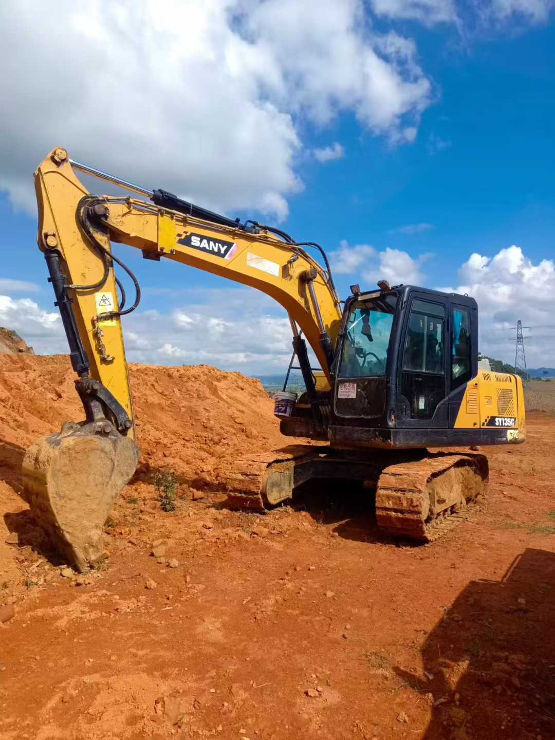 Used Sany SY125H Excavator 2019 Model