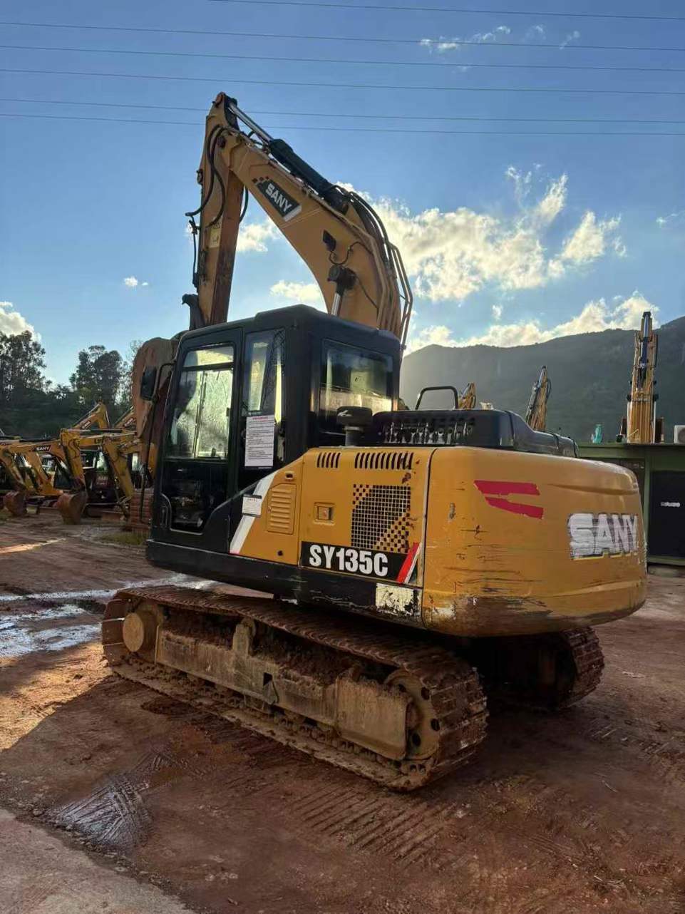 Used Sany SY125H Excavator 2018 Model