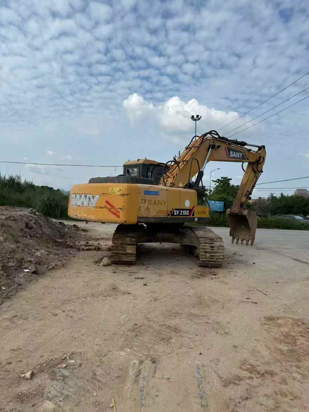 Used Sany SY195C Excavator 2016 Model
