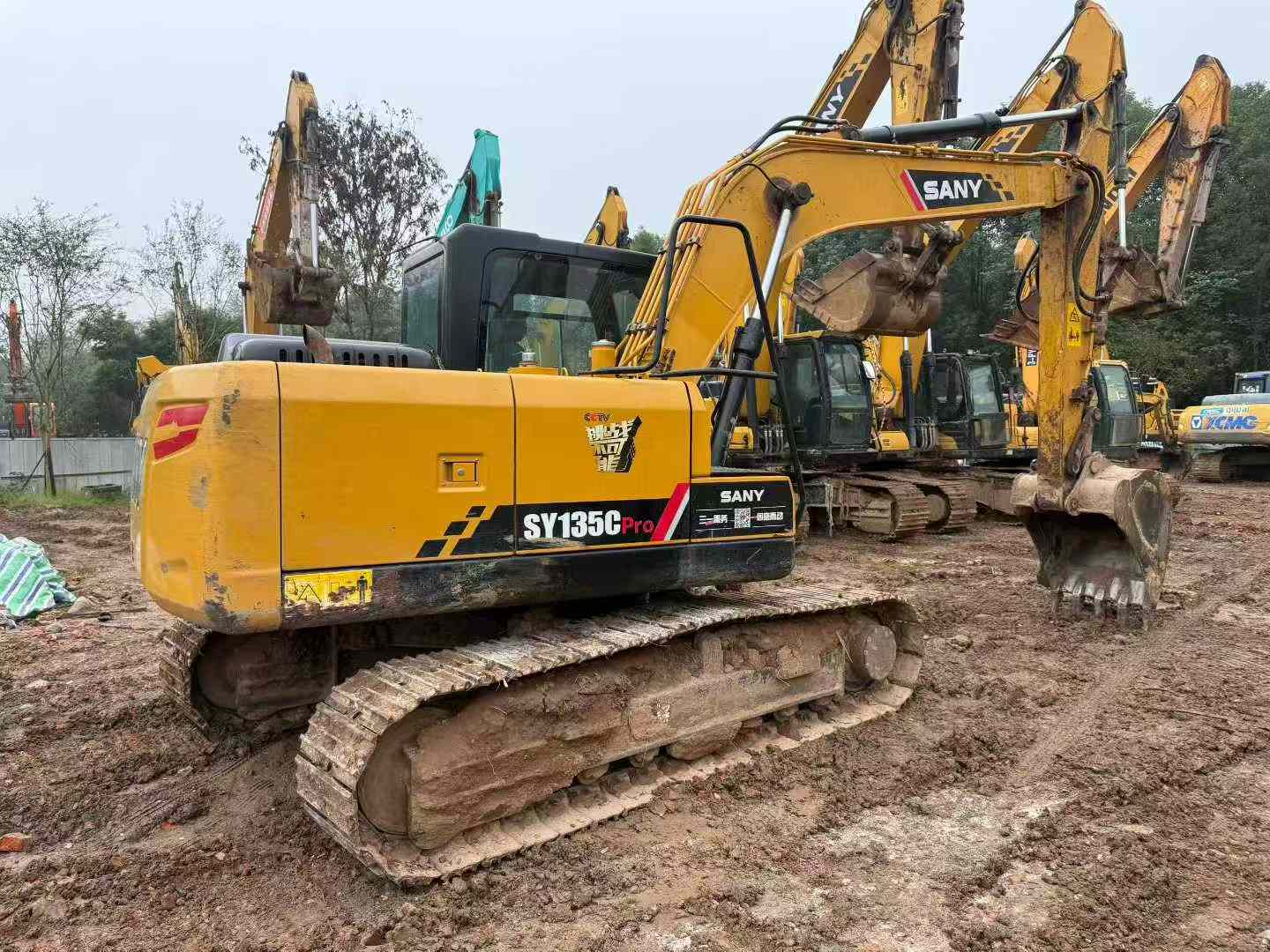 Used Sany SY135 Excavator 2022 Model