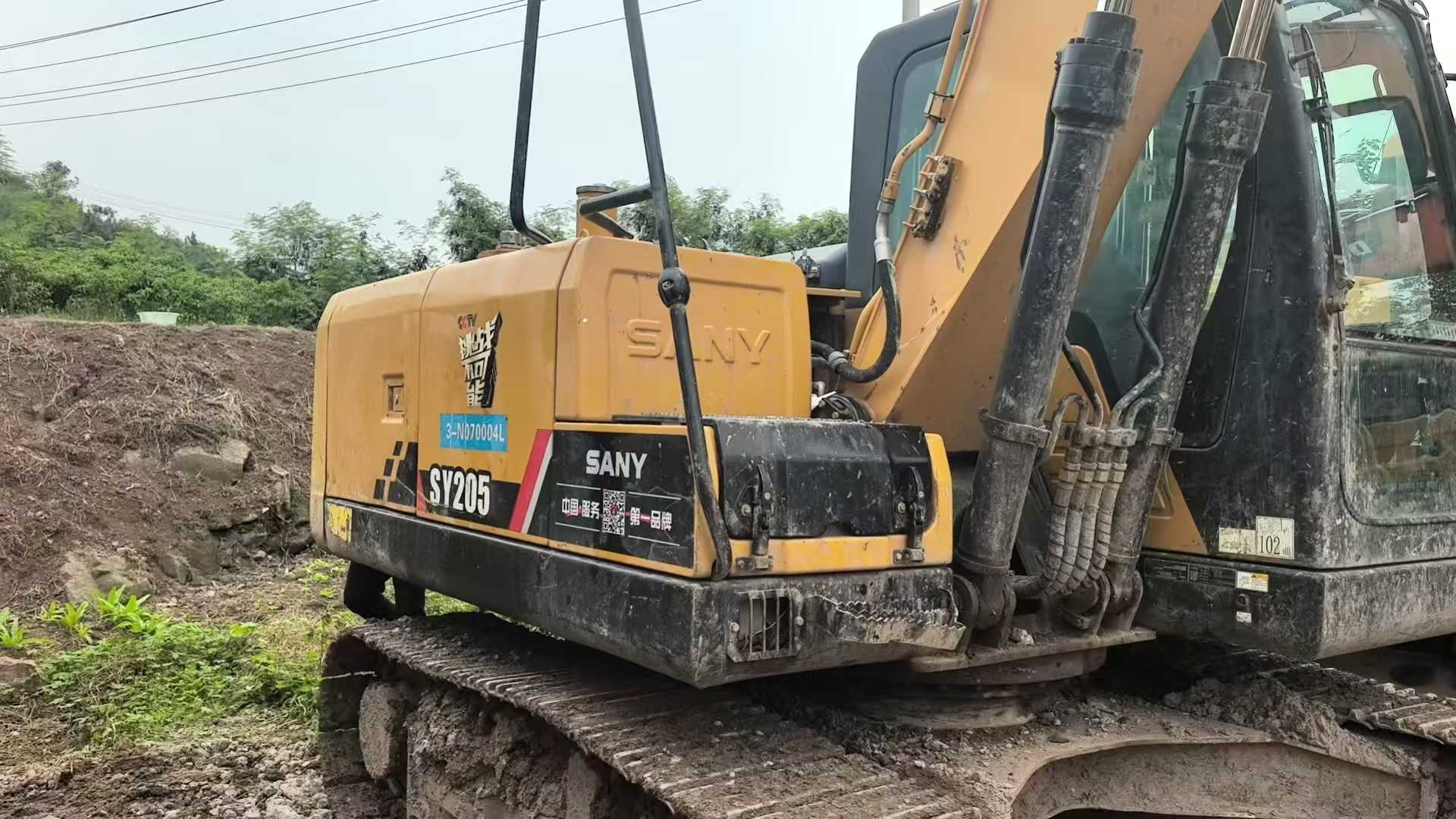 Used Sany SY135 Excavator 2020 Model