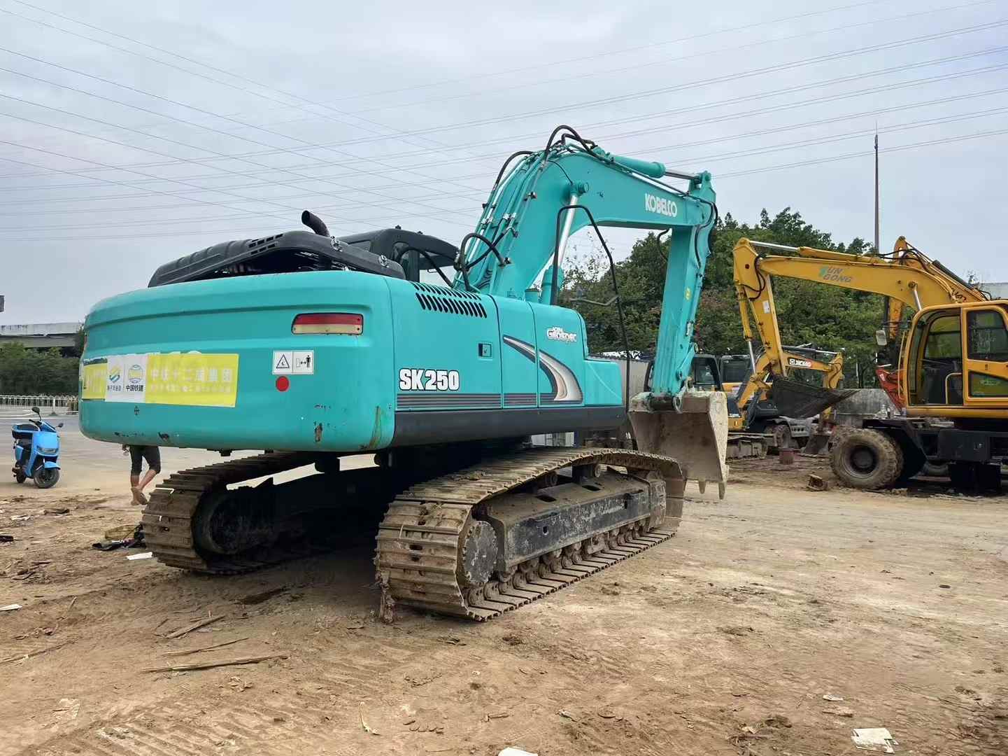 Used Kobelco SK250 Excavator 2017 Model / 4
