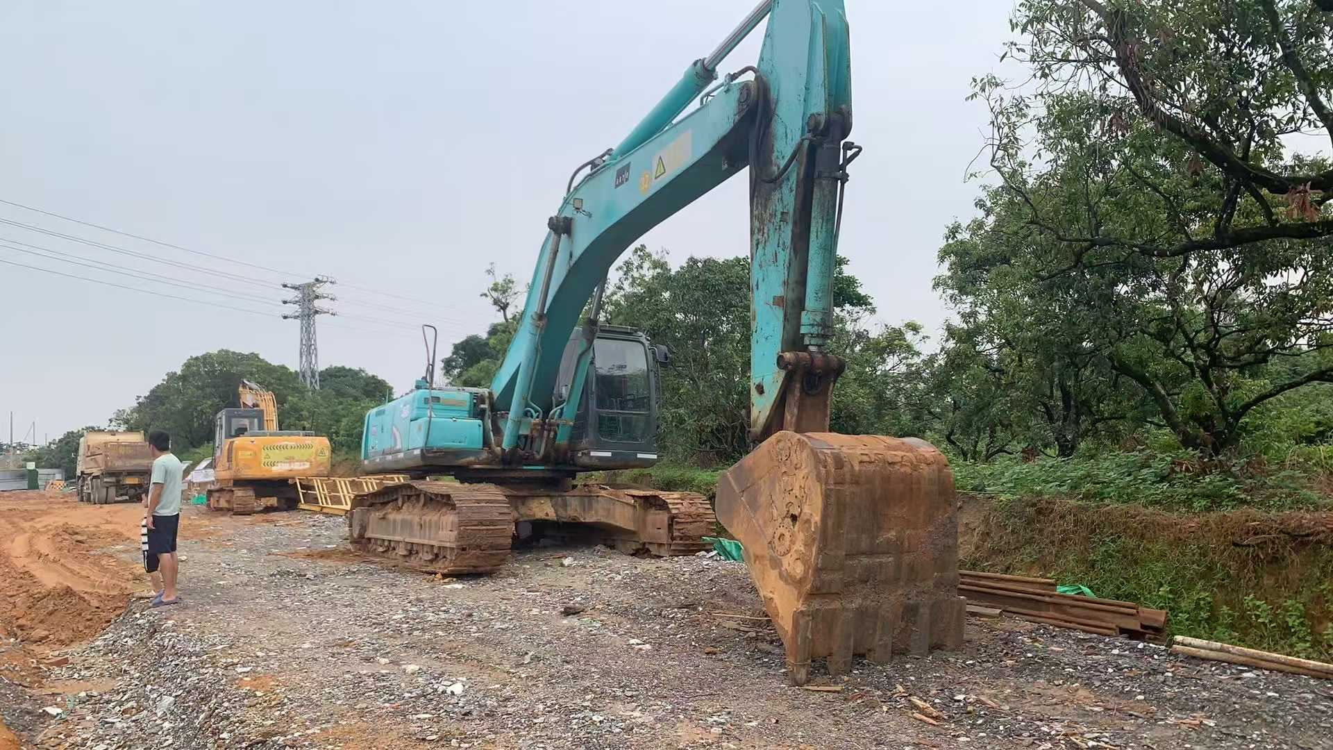 Used Kobelco SK350-8 Excavator 2016 Model / 6