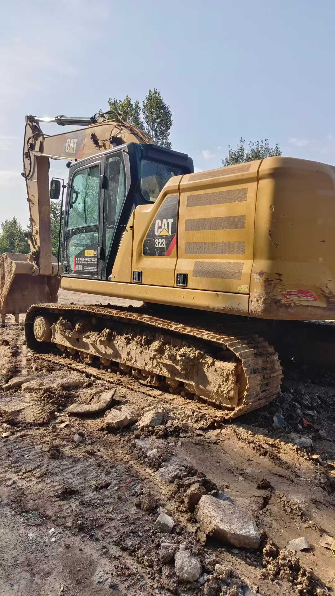 Used Caterpillar 323 Excavator 2018 Model