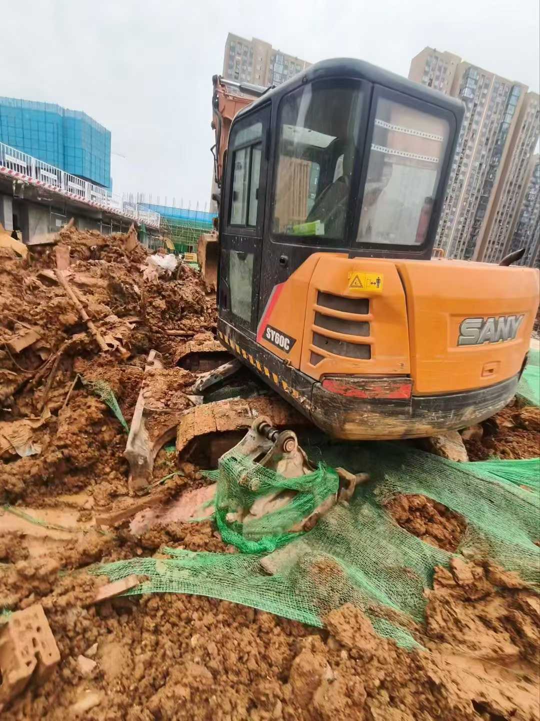 Used Sany SY60 Excavator 2016 Model