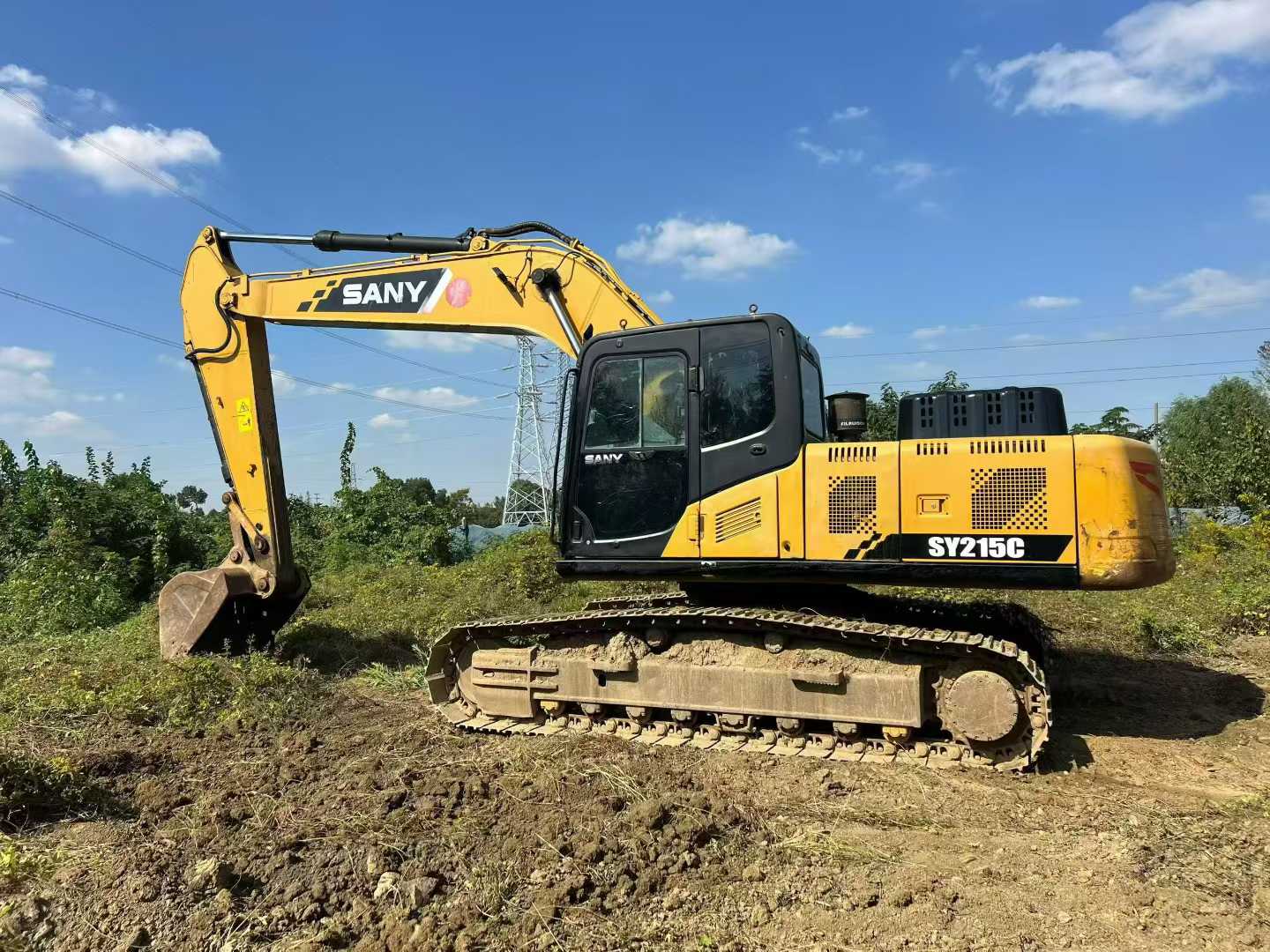 Used Sany SY215C-10 Excavator 2018 Model