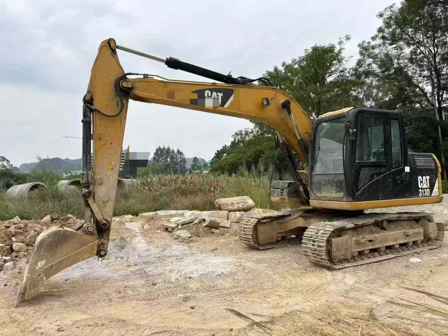 Used Caterpillar 313D Excavator 2013 Model
