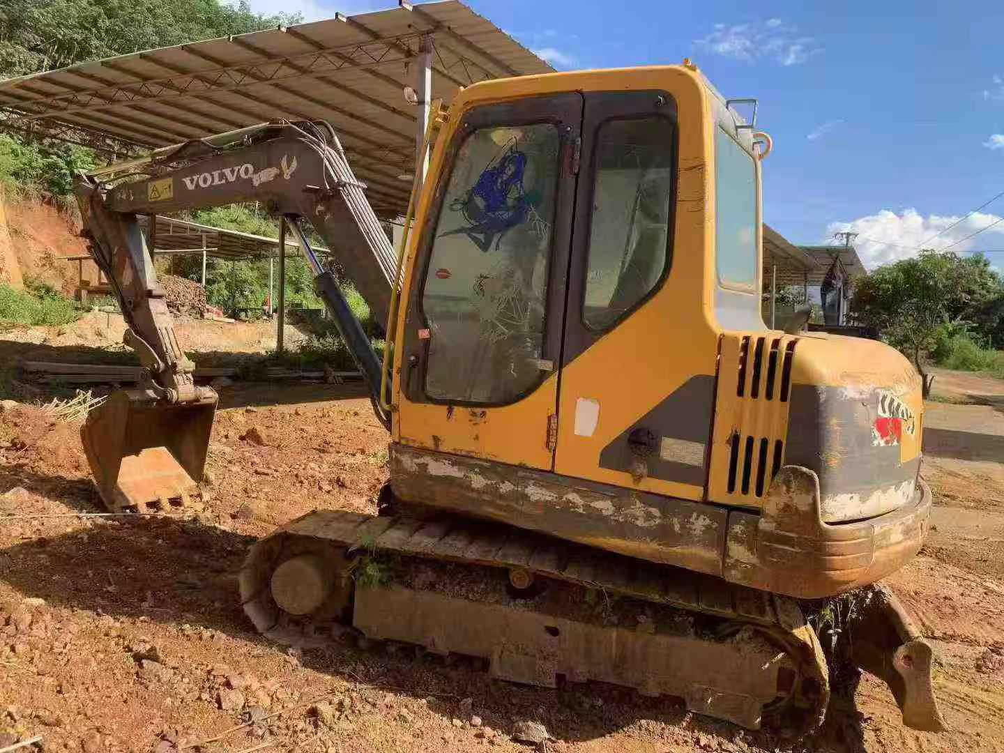 Used Volvo EW55 Excavator 2013 Model