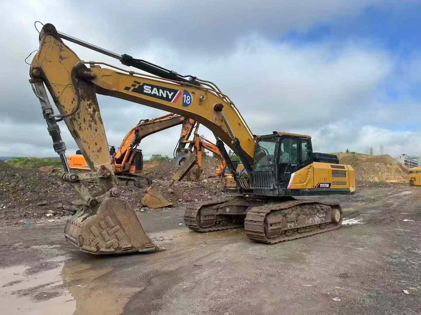 Used Sany SY75 Excavator 2022 Model