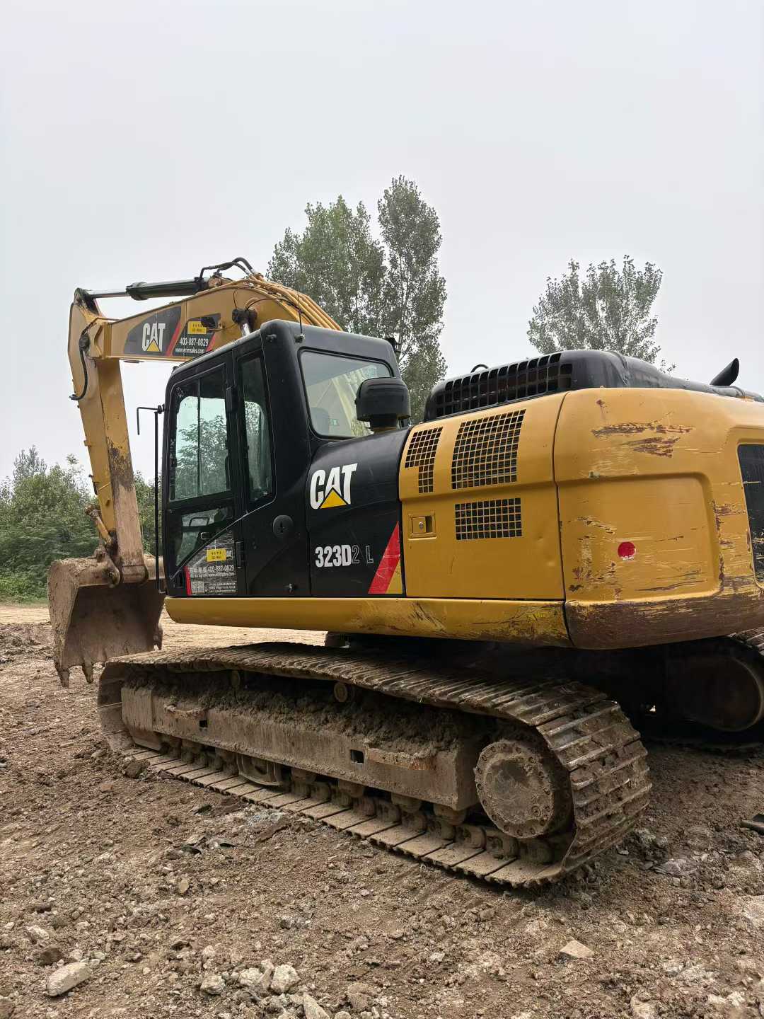 Used Caterpillar 323D2L Excavator 2017 Model